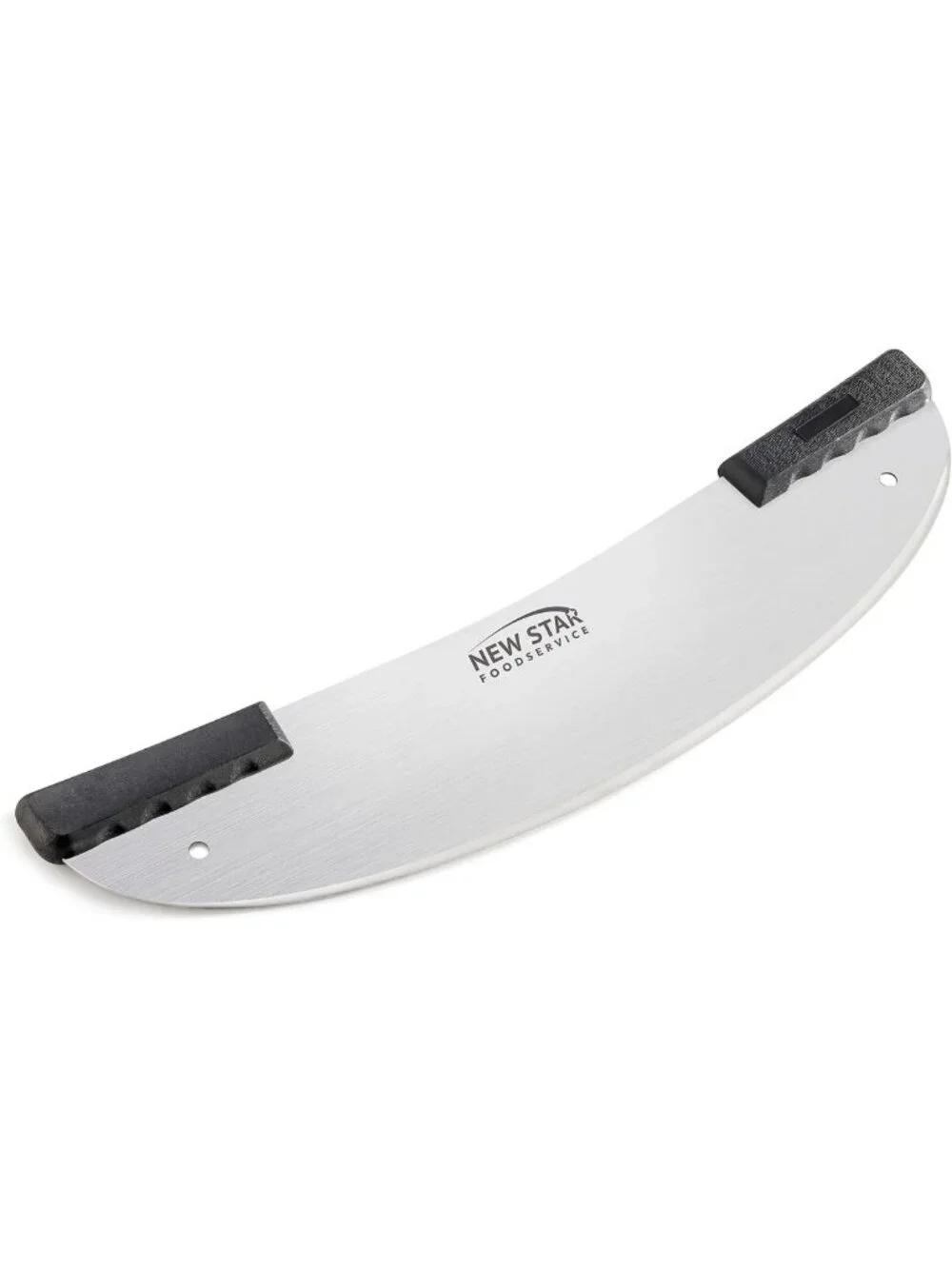 Deluxe 20-Inch Stainless Steel Pizza Knife - Commercial Grade Rocker Style